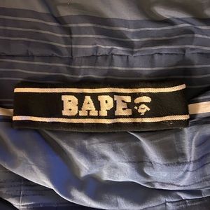 Bape headband black/white